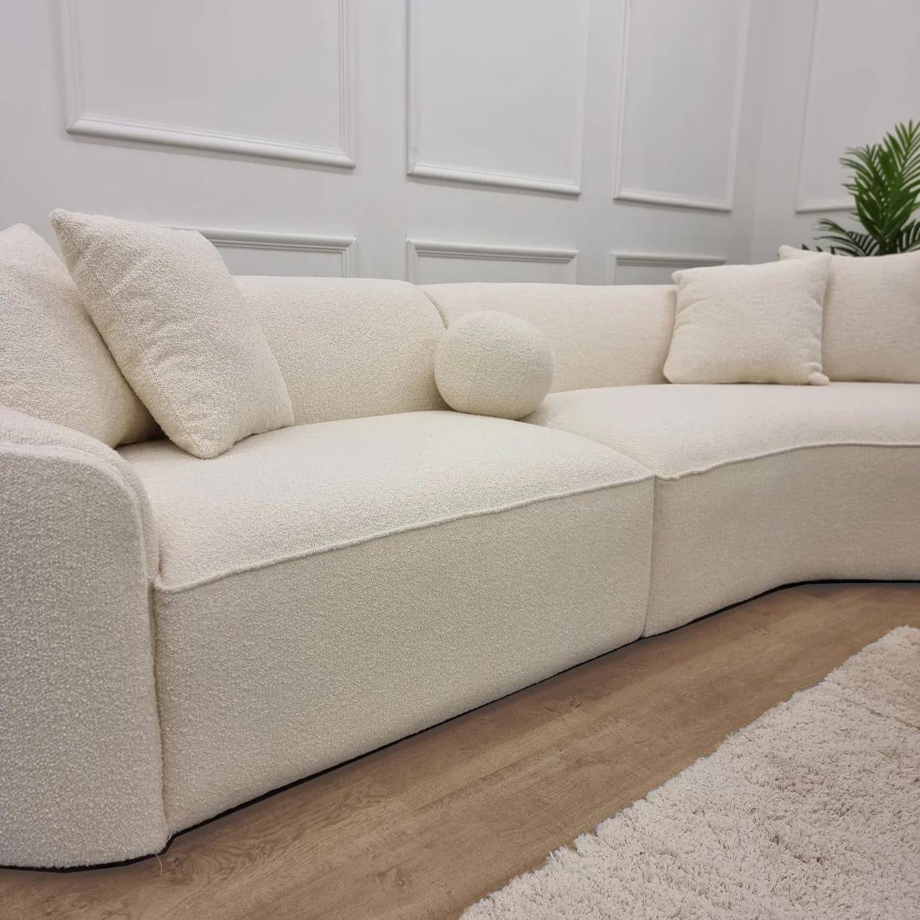 The Pebble Boucle Sofa