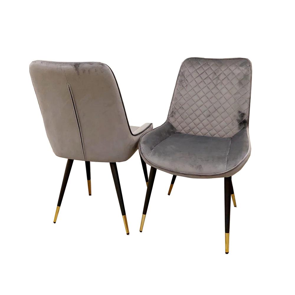 2x Luna Velvet Dining Chair