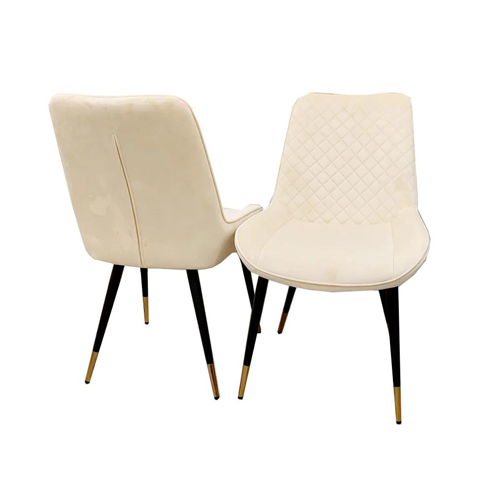 2x Luna Velvet Dining Chair