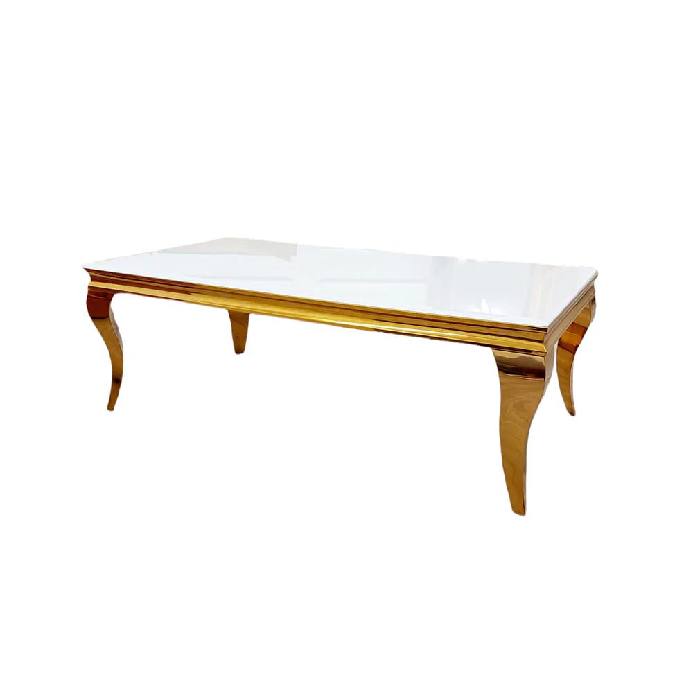 Louis Gold Leg Coffee Table