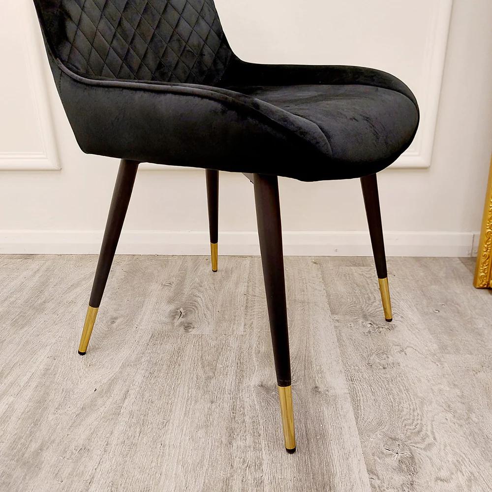 2x Luna Velvet Dining Chair