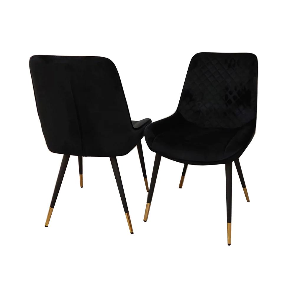 2x Luna Velvet Dining Chair